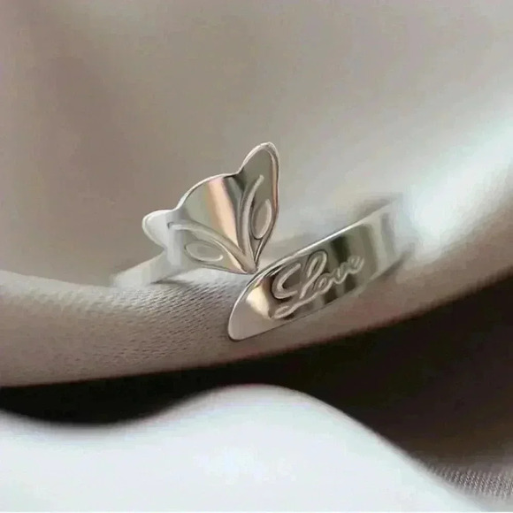 Free gift with purchase-Little Fox Titanium Steel Gold Plated Open Ring - Picture 6 of 13